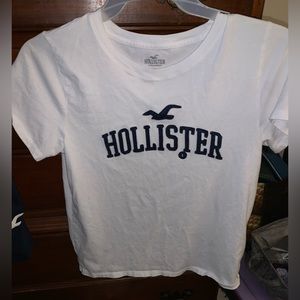 NWT Hollister white tee